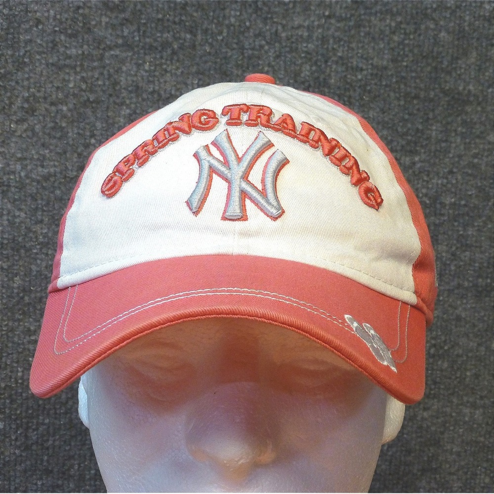 New Era New York Yankees Spring Training Hat‎ Womens 9TWENTY Tampa FL Pink White